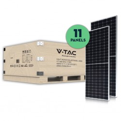 SET Solar Panel Mono 450W 11 τεμαχίων 4.95kW